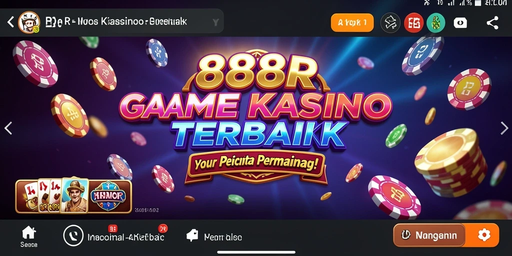 Tampilan gameplay <strong>888R</strong> yang mengesankan dengan desain kasino yang menarik.