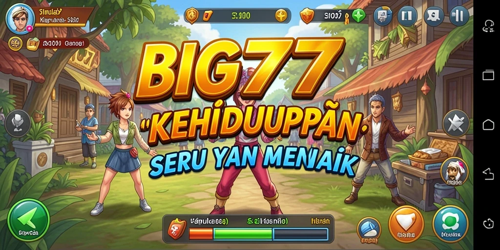 Tampilan gameplay BIG77 dengan interaksi yang menarik.