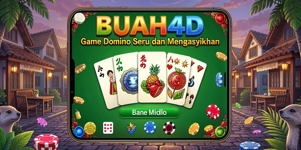 Tampilan seru dan menarik dari gameplay BUAH4D di layar.