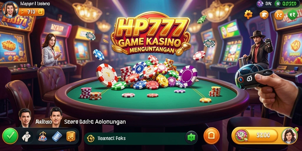 Tampilan gameplay HP777 yang menakjubkan dan interaktif.