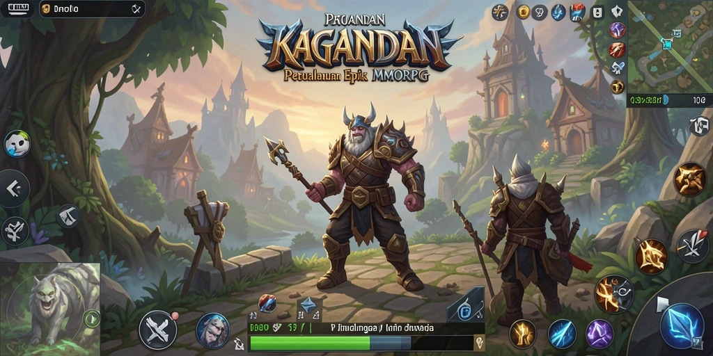 Tampilan gameplay KAGANDAN yang mengesankan dan penuh aksi.
