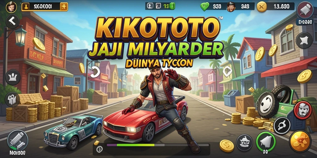 Tampilan menarik dari gameplay KIKOTOTO yang menggugah semangat Tycoon.