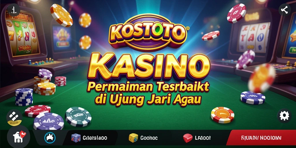 Tangkapan layar KOSTOTO menampilkan aksi seru permainan Kasino.