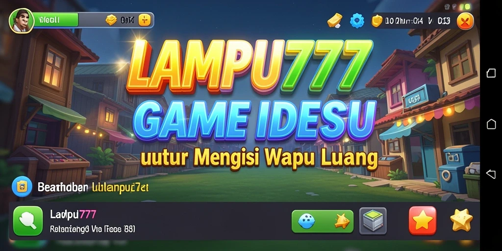 Screenshot gameplay LAMPU777 dengan karakter aktif dalam misi Idle.