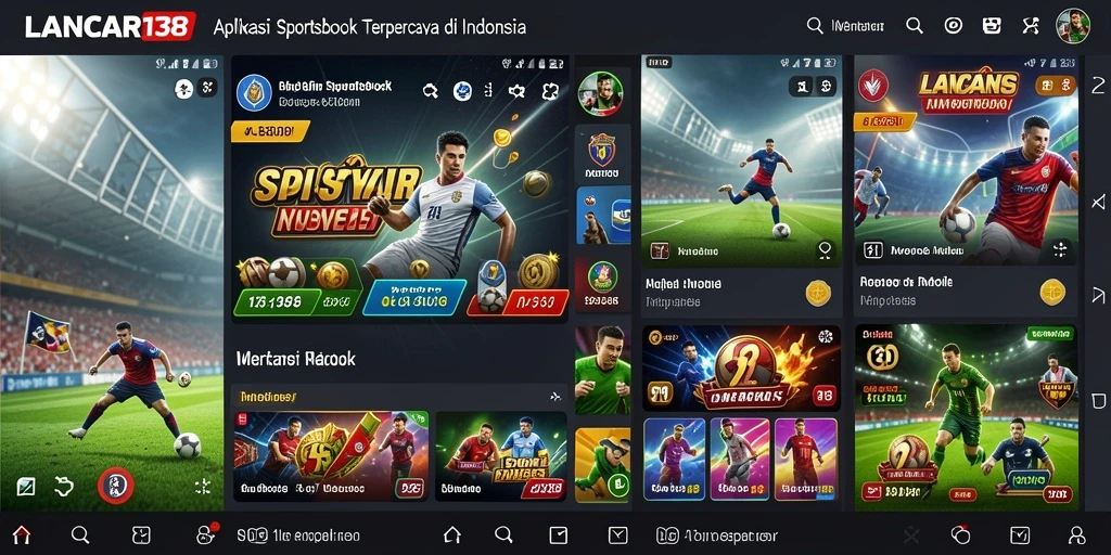 Tampilan gameplay menarik dari LANCAR138 dalam taruhan olahraga.