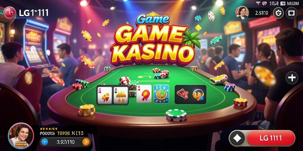 Tampilan screenshot permainan Kasino LG111 yang mengesankan dengan gameplay yang seru.