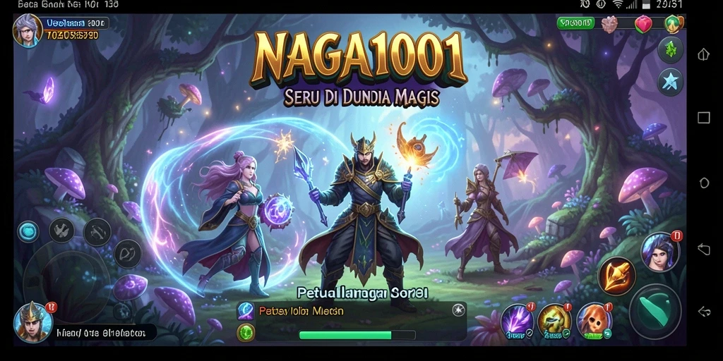 Tampilan gameplay NAGA1001 yang menakjubkan di dunia petualangan.