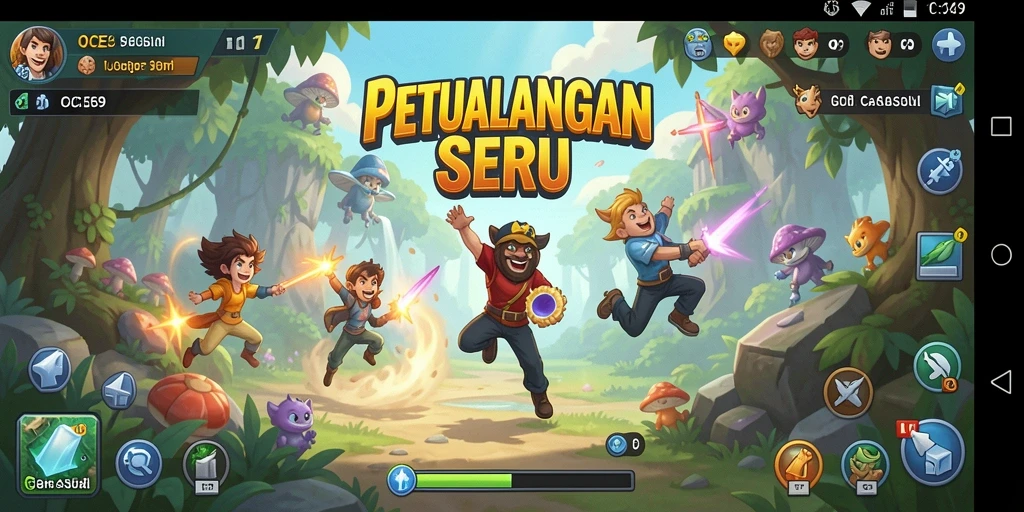 Tampilan gameplay OCE69 yang menarik dan menghibur.