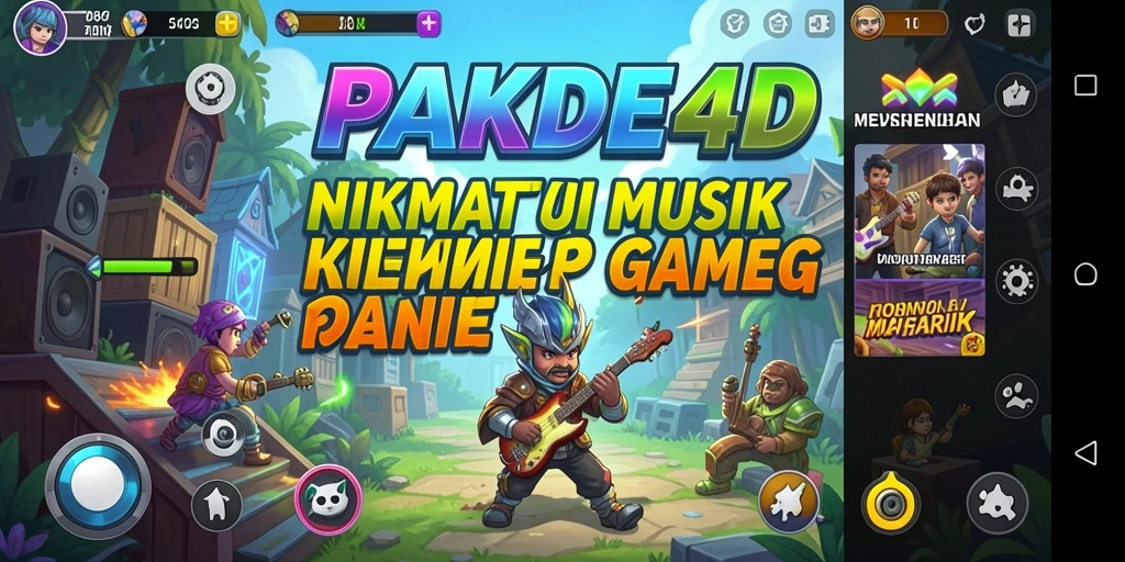 Screenshot PAKDE4D menampilkan gameplay yang interaktif dan menyenangkan.