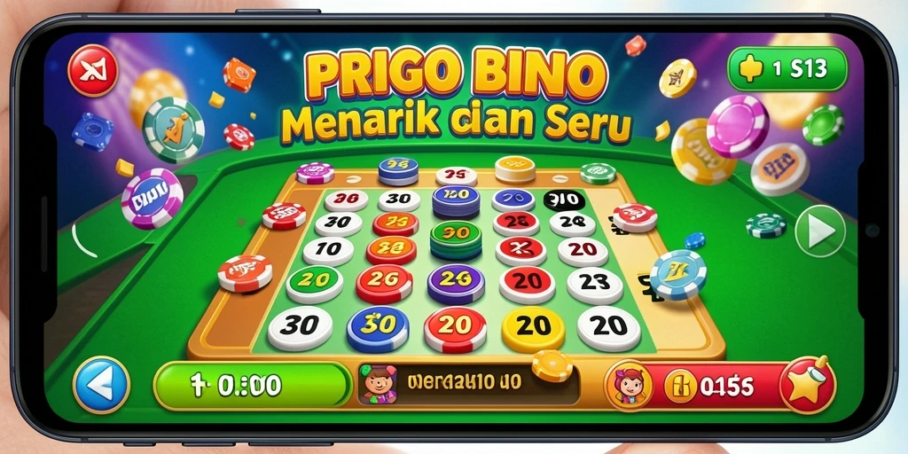 Tampilan gameplay menarik dari S13 dengan suasana seru Bingo.