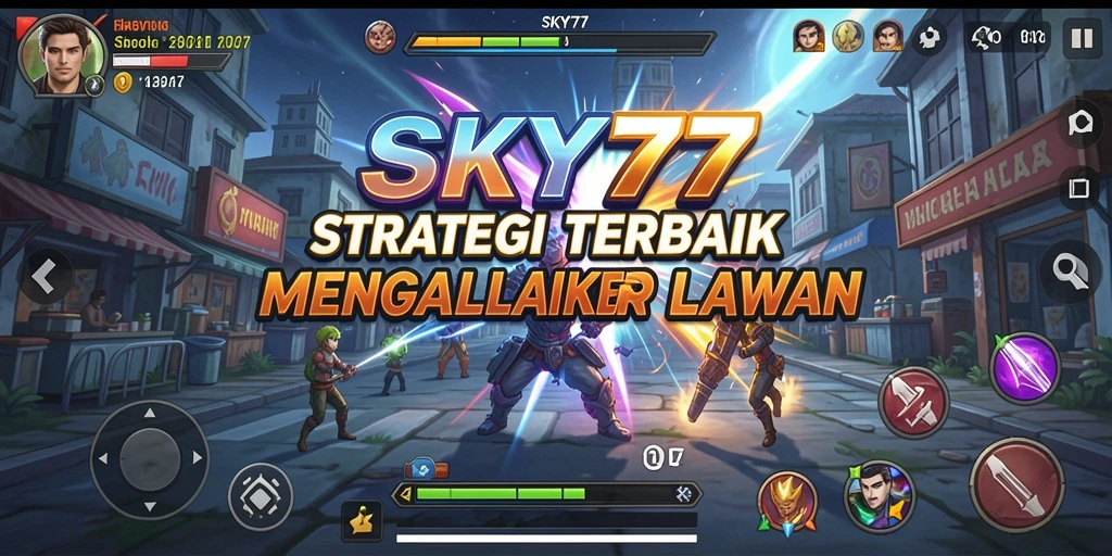 Tampilan gameplay menarik dari SKY77 dengan elemen strategi yang mendebarkan.