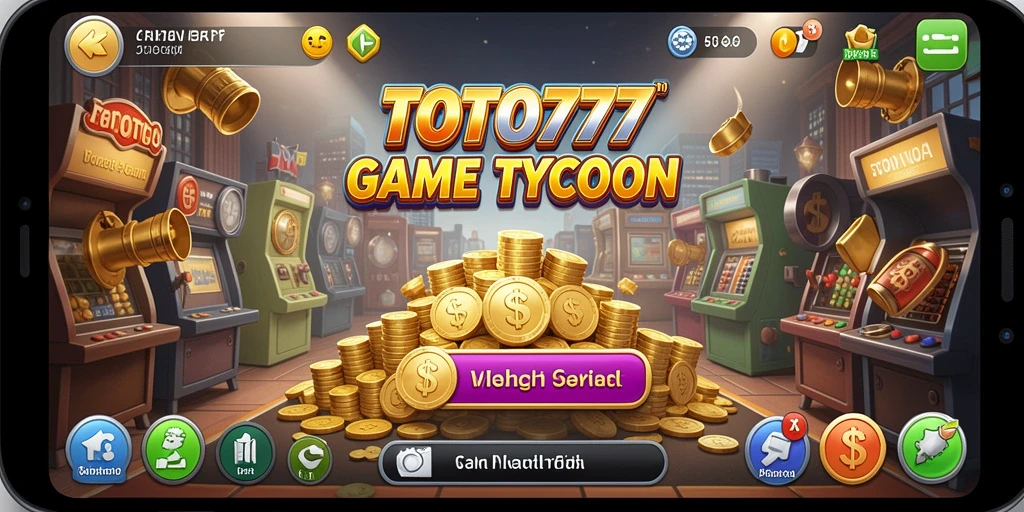 Screenshot TOTO777 menampilkan gameplay Tycoon yang mendebarkan.