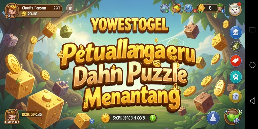 Screenshot YOWESTOGEL menunjukkan gameplay Puzzle yang menarik dan menantang.